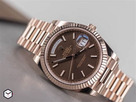 rolex chocolate box|Rolex day date 40 228235.